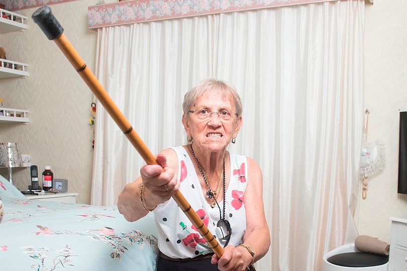 Грабители ворвались в дом к 78-летней пенсионерке, но они не ожидали, что та сама нападет на них