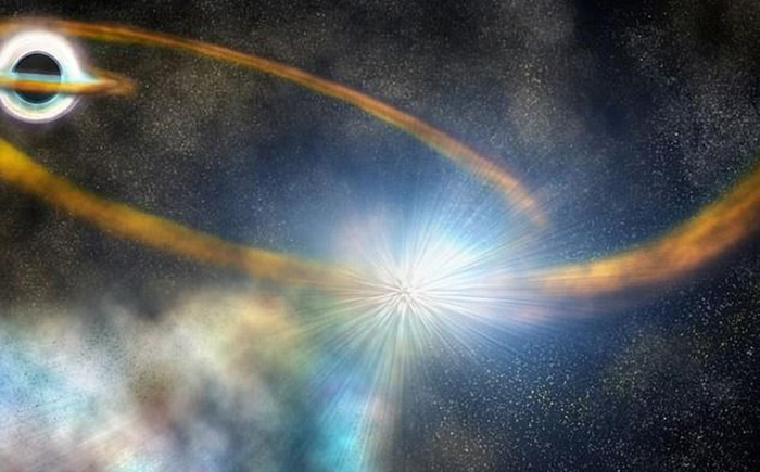 Телескоп НАСА зафиксировал, как черная дыра поглотила звезду в 375 млн световых лет от нас