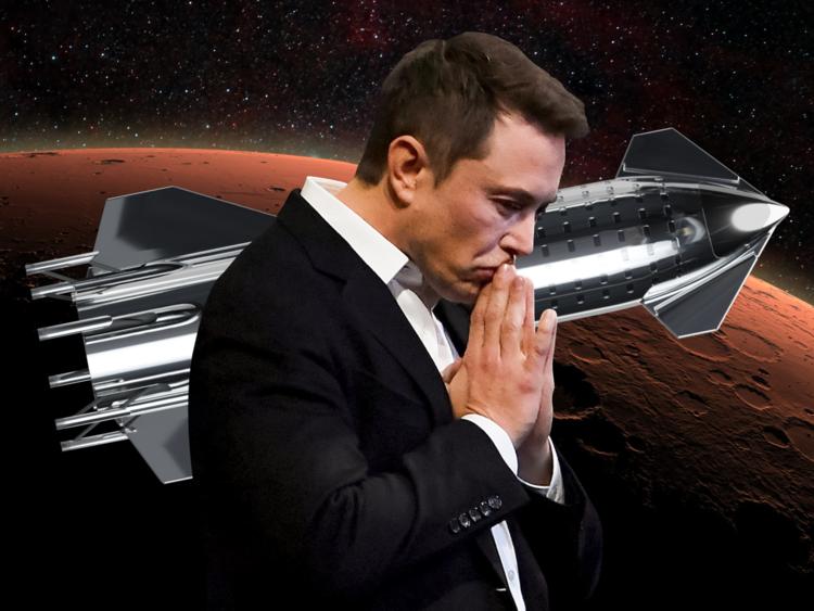 Илон Маск, генеральный директор SpaceX, представляет космическую ракету нового поколения