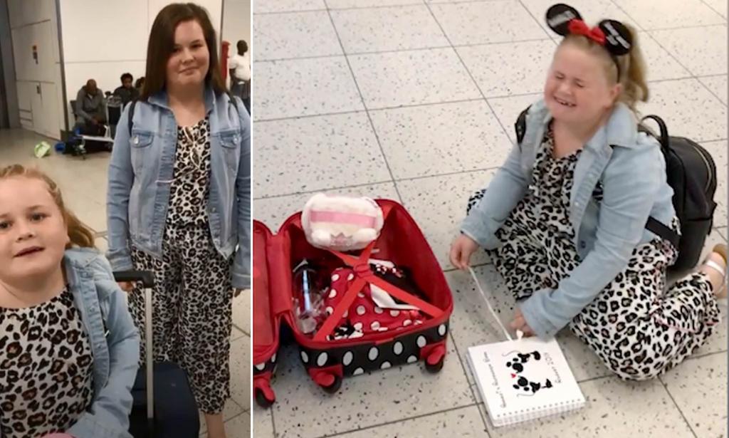 Мама приготовила дочерям неожиданную поездку сюрприз, но те расплакались прямо в аэропорту