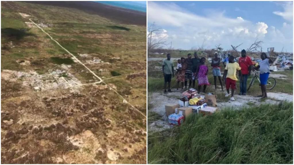 Они думали, что это просто куча мусора: вертолетная команда нашла сорок человек, выживших после урагана на Багамах