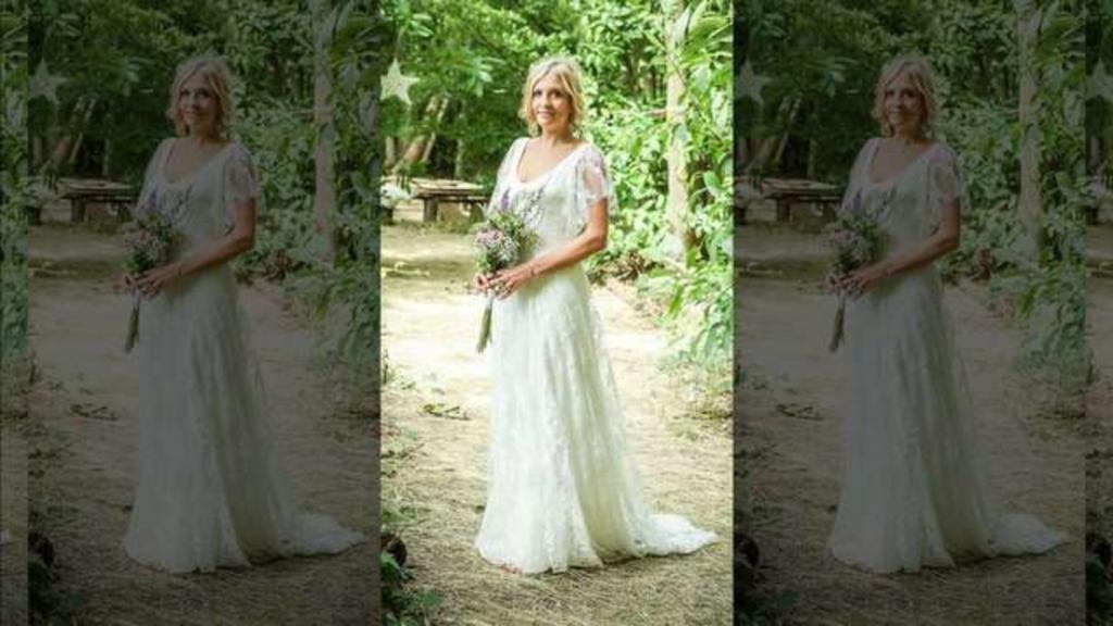 Невеста обрезала и покрасила свадебное платье в зеленый цвет, потому что оно было  слишком дорогим, чтобы надеть его всего один раз 