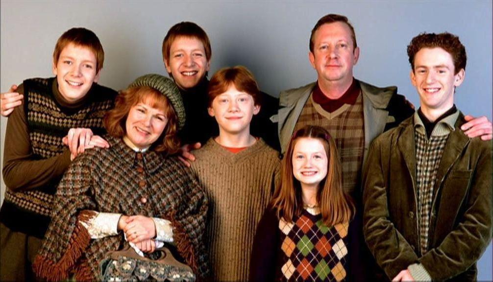 Familia weasley harry potter