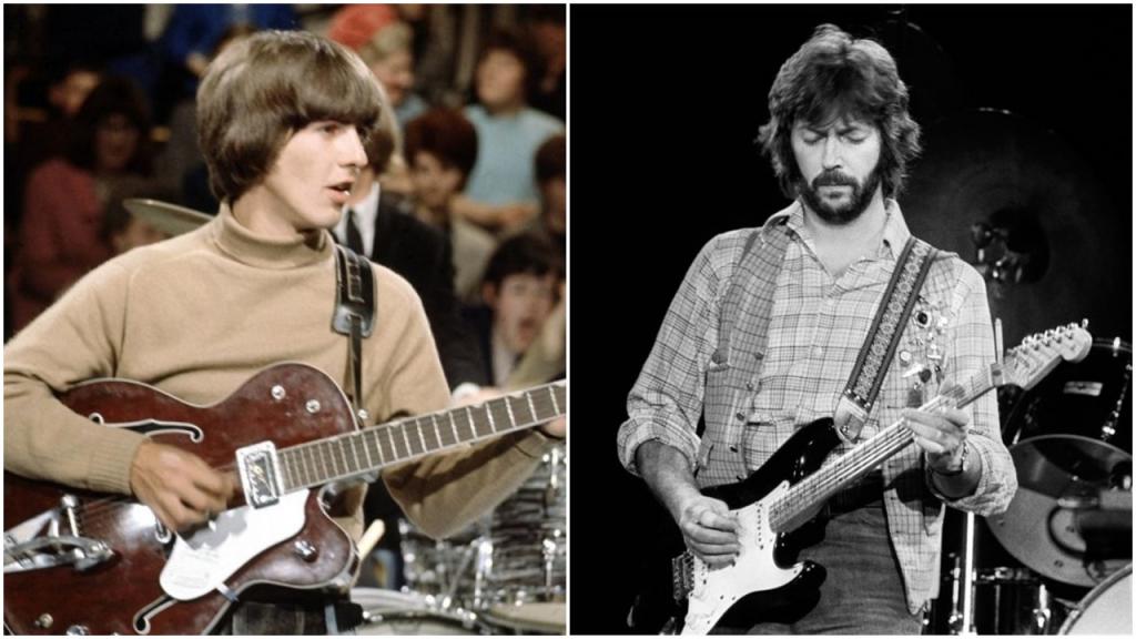 Когда среди друзей согласья нет: почему Леннон хотел заменить Харрисона Эриком Клэптоном в качестве гитариста  Битлз 