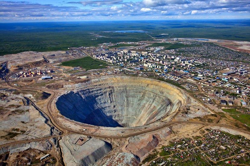 Алмазные прииски в Якутии, или почему там не летают самолеты