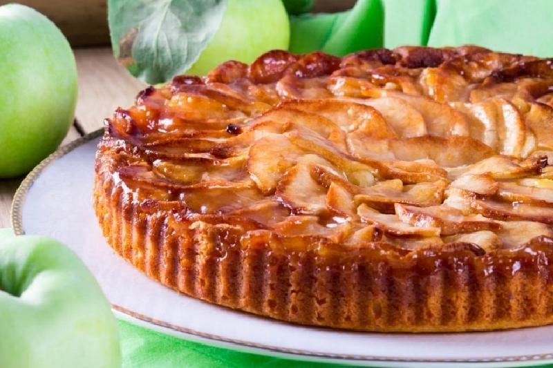 Любимый осенний пирог всей нашей семьи: с сочной творожно-яблочной начинкой