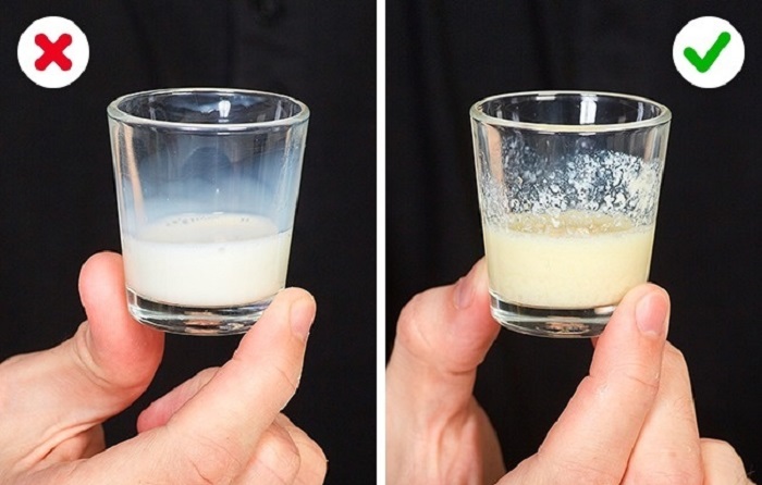 Проверить, натуральное молоко или нет, поможет алкоголь. Простые способы проверить свежесть продуктов
