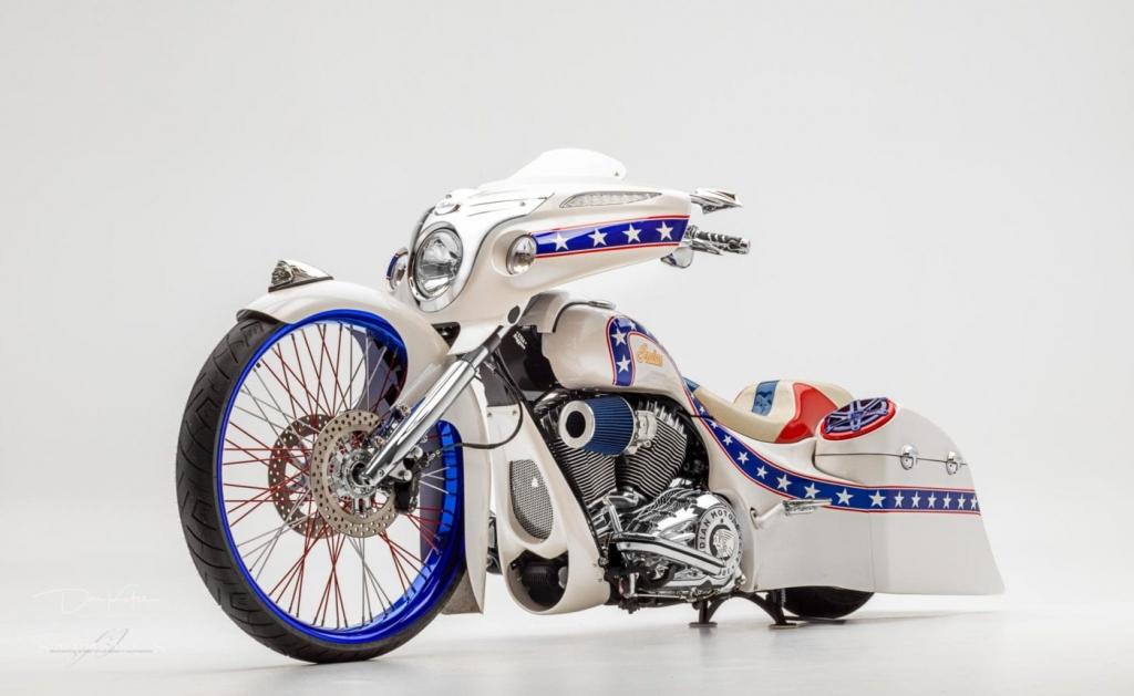«Индийский вождь»: это не просто мотоцикл – настоящее произведение дизайнерского искусства