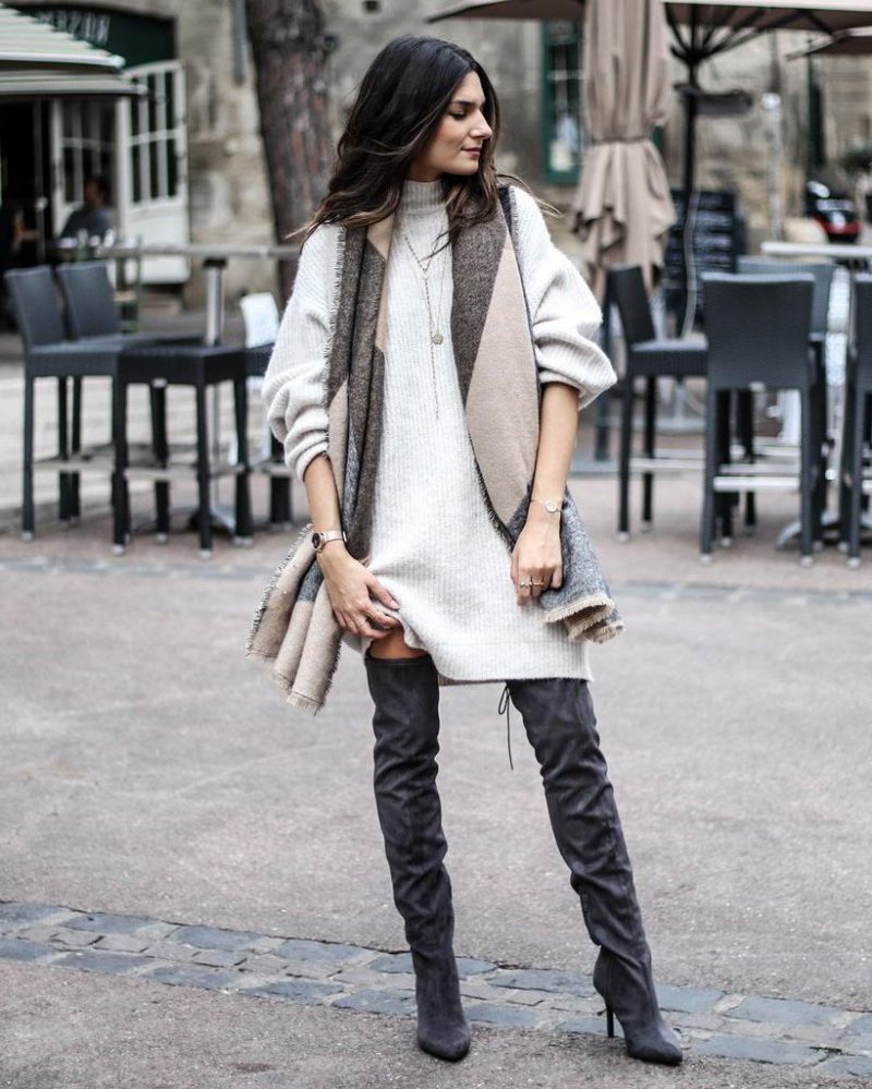 Как носить свитера оверсайз: лайфхаки от стилиста для модного образа