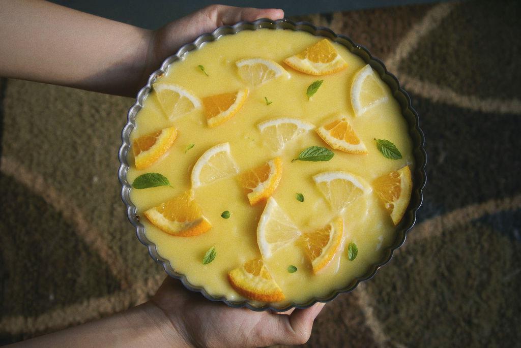 Цитрусовая геометрия: как приготовить не только вкусный, но и очень красивый лимонный пирог