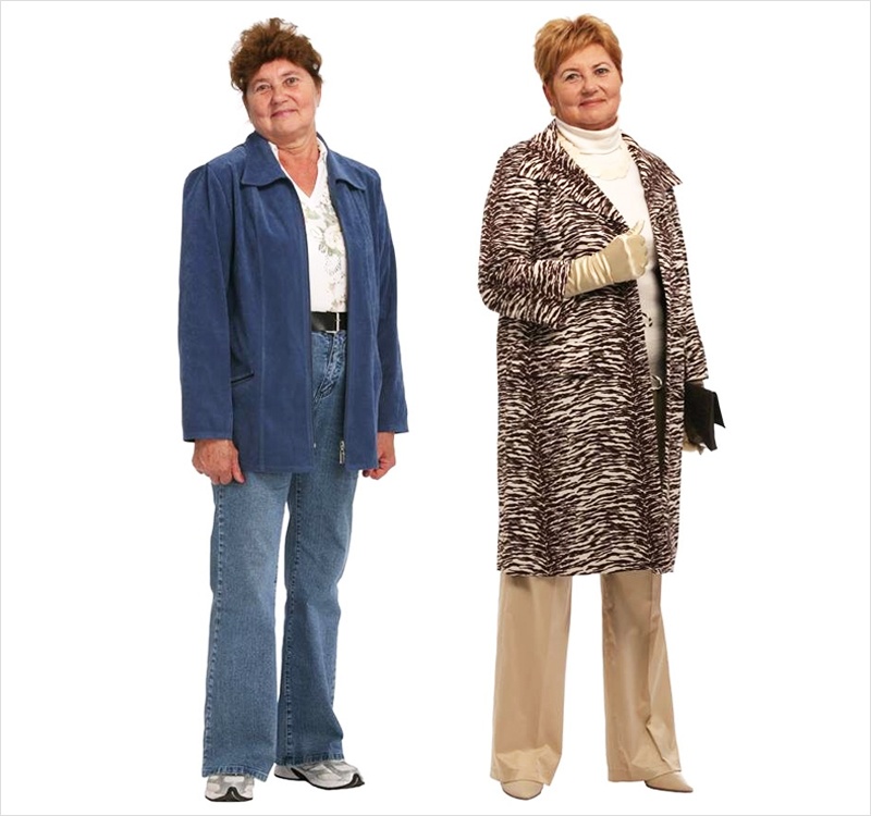 Как с помощью прически и одежды омолодить женщину старше 50: реальные примеры от стилиста