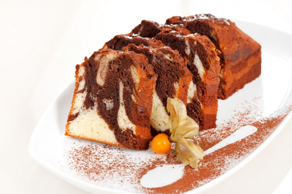 Шоколадно-творожный пирог «Мраморный»: Нежный и рассыпчатый