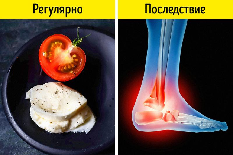 7 сочетаний продуктов, которые вредят вашему организму: не запивайте мороженое  Колой  и не жарьте рыбу на подсолнечном масле