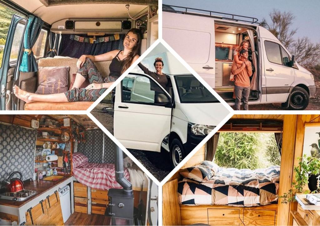Белый фургон: любители путешествий переделывают свои автомобили в жилые дома и выкладывают фотографии в Сеть