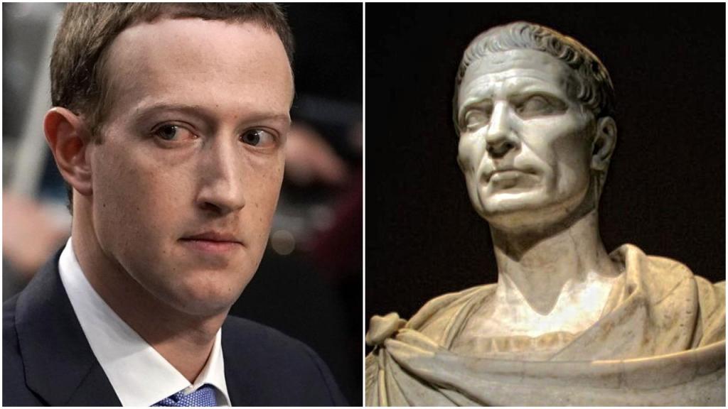 Мания величия или случайное совпадение: прическа Марка Цукерберга против стрижки Юлия Цезаря