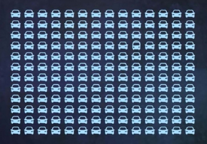 Тест на внимательность: найти автобус среди машин нужно за 10 секунд