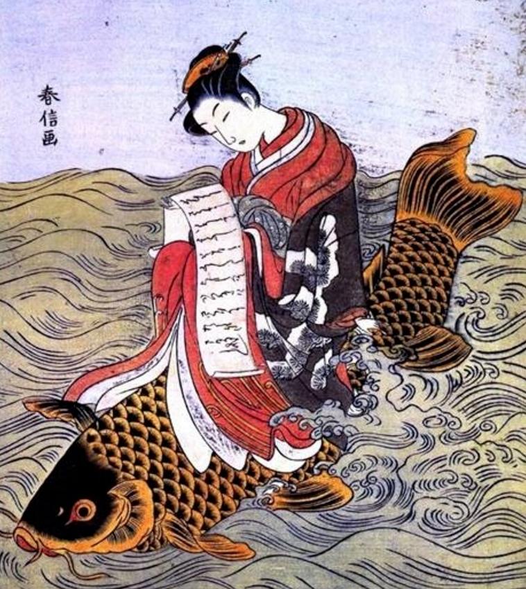 Как золотая рыбка стала символом красоты и богатства в искусстве и культуре Японии