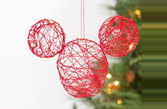 Новогодние украшения в стиле Disney: простые мастер-классы с фото