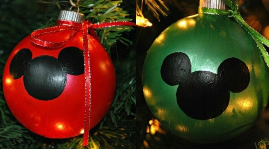 Новогодние украшения в стиле Disney: простые мастер-классы с фото