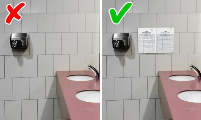 В общественном туалете подруга медсестра посоветовала выбирать первую кабинку и помнить о том, что самое грязное место не унитаз