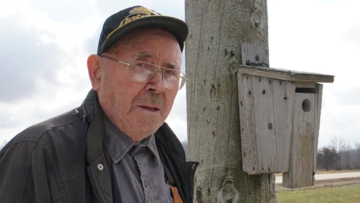 Друг птиц: пенсионер Джордж Адамс построил уже 900 скворечников