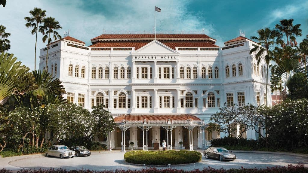 Изысканность и гостеприимство мирового класса: Raffles Hotel Singapore   роскошный отель в Сингапуре