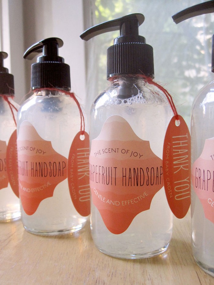 Детям нравится мыть руки моим домашним ароматным мылом  Грейпфрут : рецепт