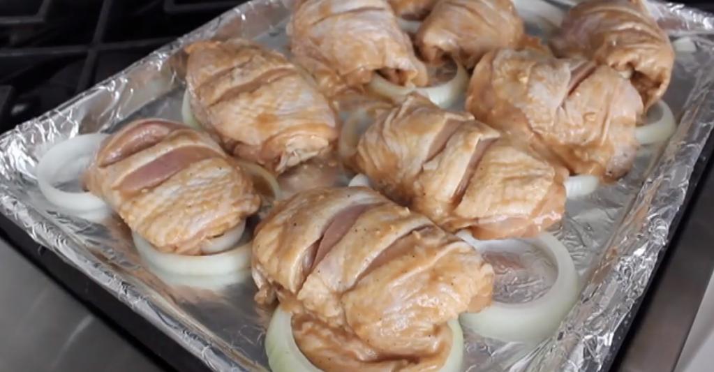 Горчица и винный уксус - лучший маринад для курицы со сладкой корочкой (домашний рецепт запеченных ножек)