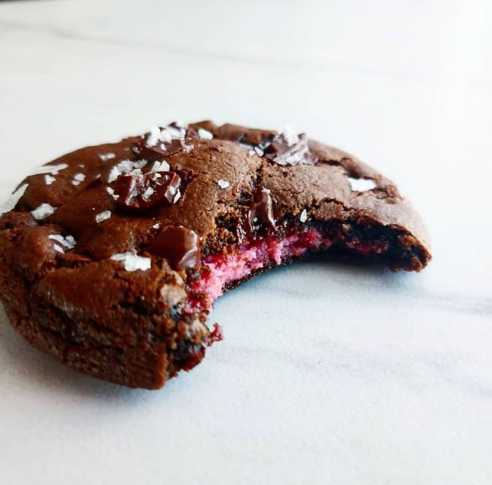 Клубничное трюфельное шоколадное печенье   изысканный десерт: рецепт с фото по шагам