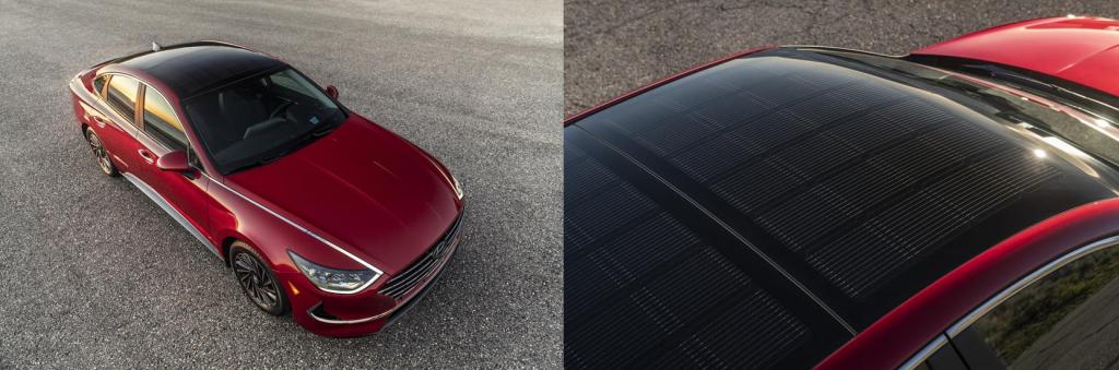 Солнечная панель на крыше: представлен Sonata Hybrid   это не только красивый автомобиль, но и продуманный дизайн