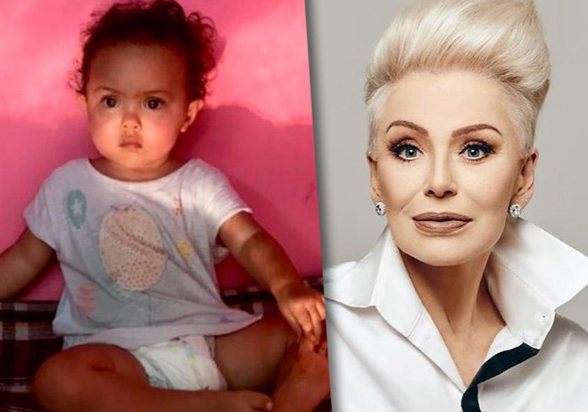 Певица Ирина Понаровская трогательно поздравила свою 2 летнюю внучку мулатку с днем рождения, выложив ее фото в «Инстаграм»