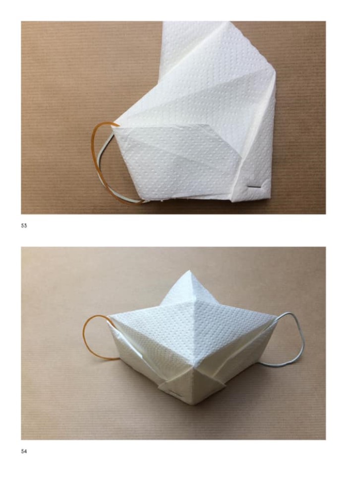 Без ниток и ткани: девушка придумала, как сделать маску методом оригами (видео)