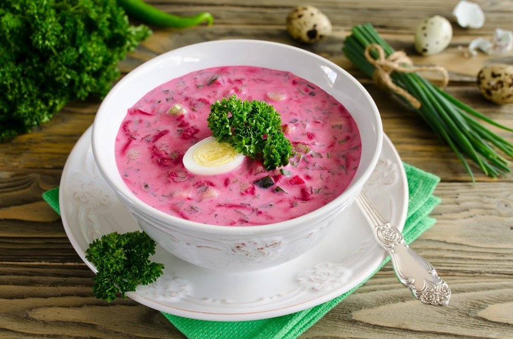 Литовцы свекольный суп подают холодным: очень вкусный и утоляет жажду