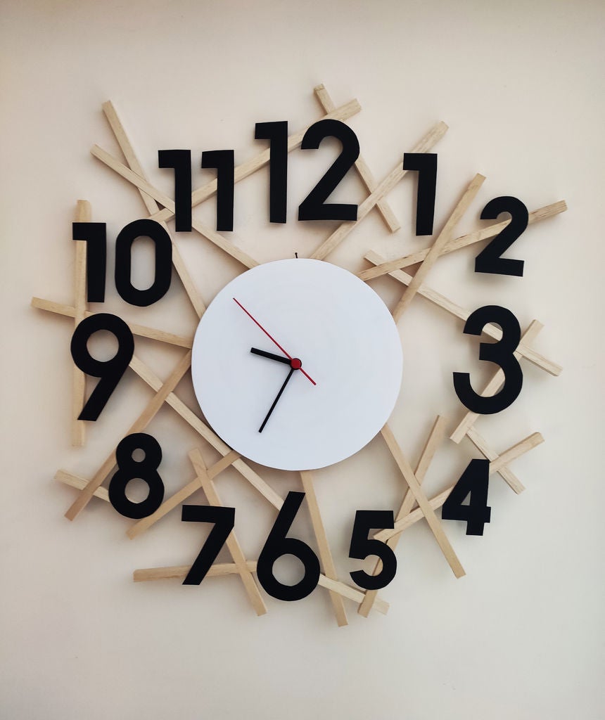 Как сделать деревянные настенные часы своими руками