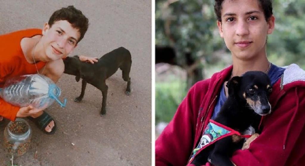 Мальчик спасает уличных животных с детства. Сейчас ему 17, и он создал собственный приют для них