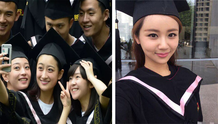 Как CCTV Китая поддержала выпускников? Выложив в сеть выпускные фотографии знаменитостей, СМИ подняли настроение всем школьникам страны