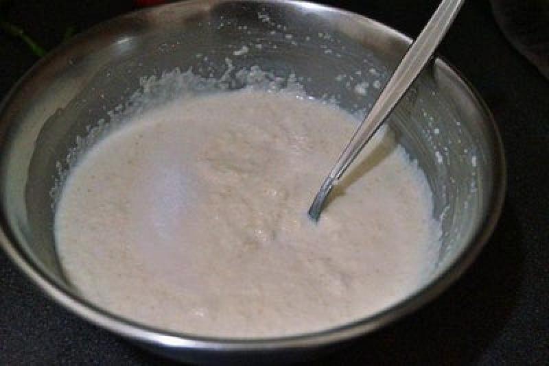 Аппам - популярный индийский завтрак из йогурта и манки: поэтапное фоторуководство по приготовлению