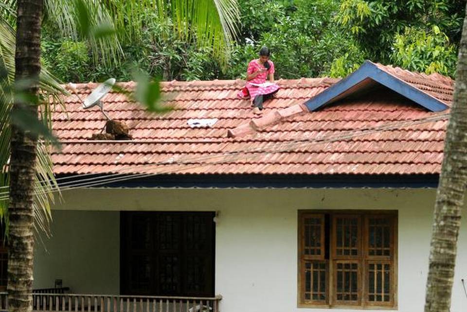 Слабый мобильный интернет – не препятствие для студента: девушка поднялась на крышу, чтобы не пропустить цифровые занятия