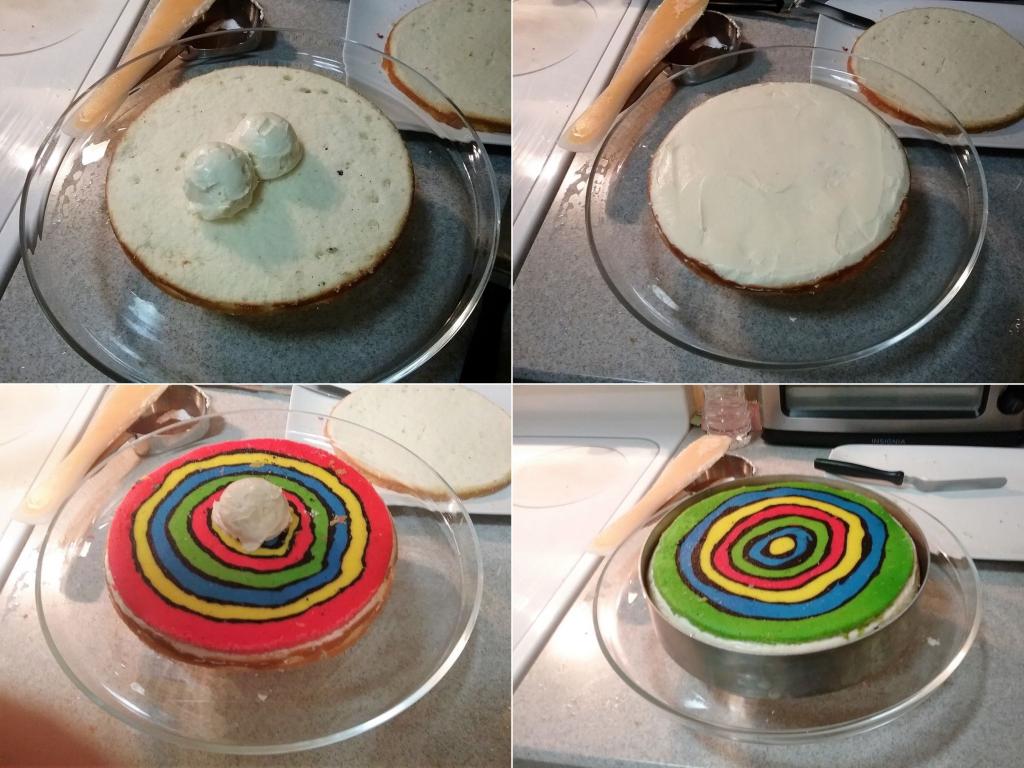 В торт между коржей. Торт с разноцветными коржами. Торт с коржами и разноцветной кремом. Скрепить коржи кремом. Торт с коржами которые видно.