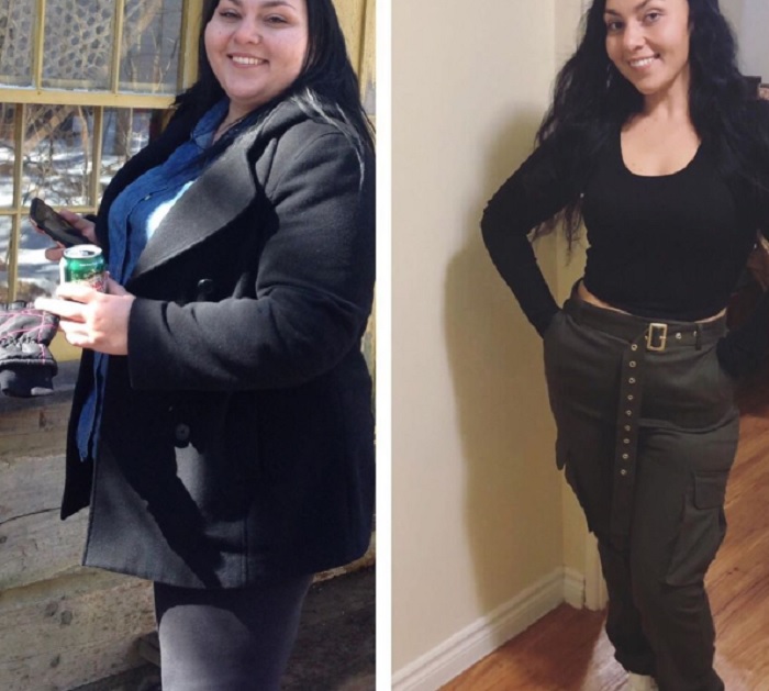 Подсчет калорий и углеводов: 25 летняя девушка скинула 48 кг (фото результата)