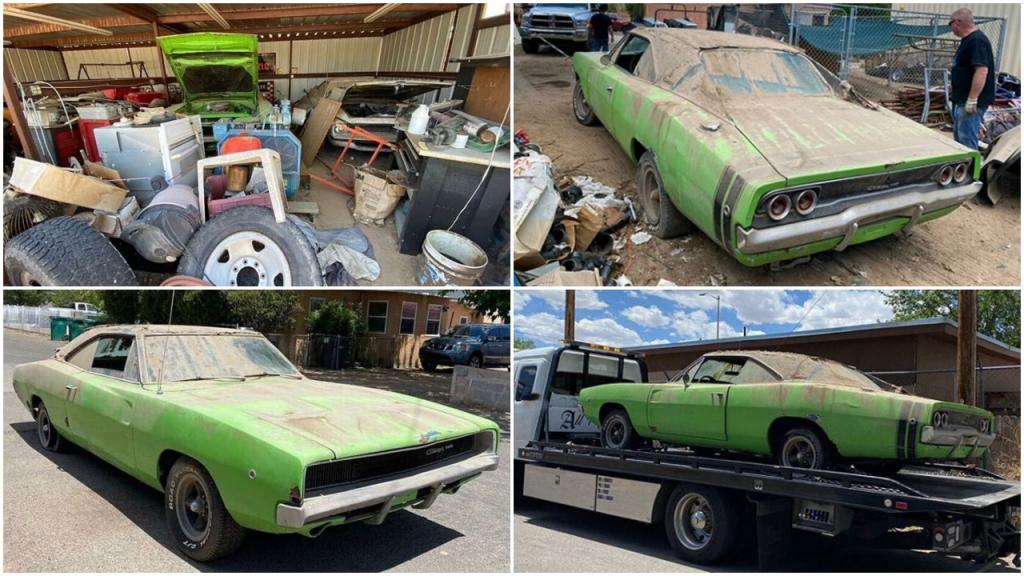 В Нью-Мексико нашли невероятно редкий Dodge Charger 1968 года: машин этой серии было выпущено всего 259 штук