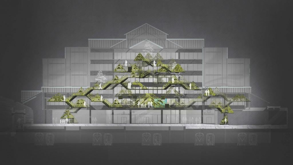 Студенты британской школы архитекторов придумали проекты вымышленных посольств в антиутопическом будущем (фото)