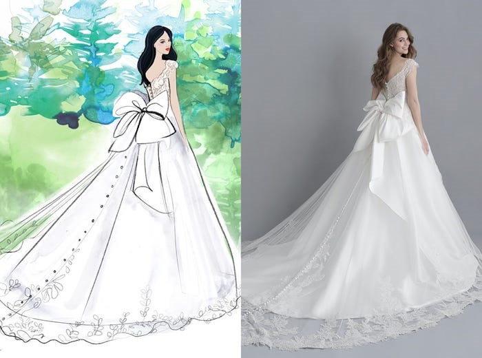 Компания выпустила линию свадебных платьев в стиле Disney, которые позволят девушкам почувствовать себя настоящими принцессами
