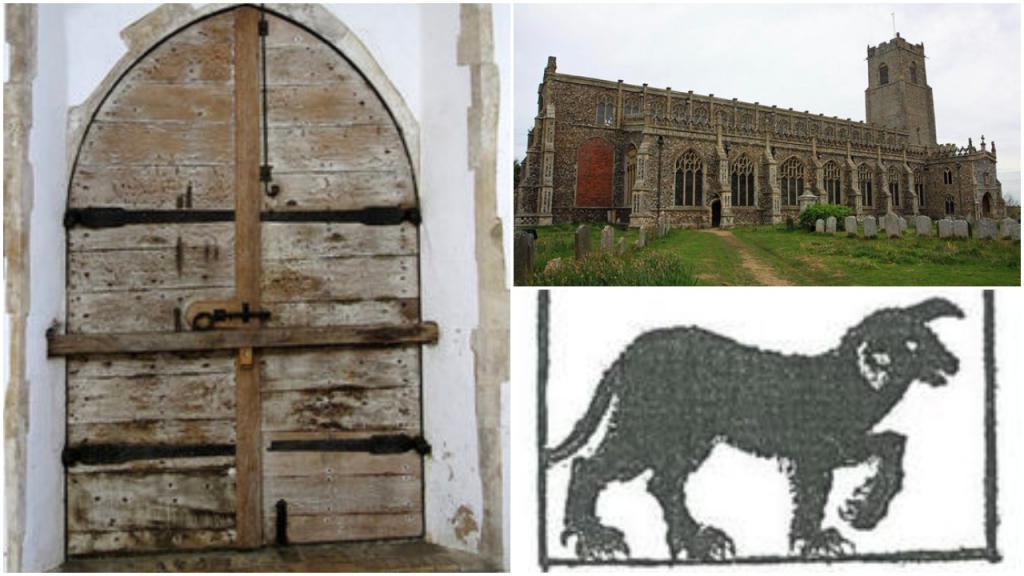 Отпечатки пальцев дьявола: легенда о собаке Черный Шак, которая оставила «огненные следы» на дверях церкви