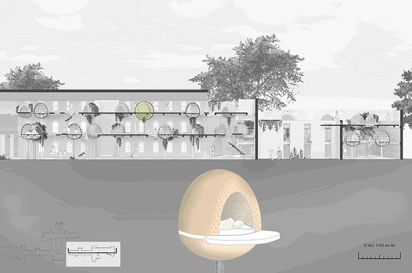 Студенты британской школы архитекторов придумали проекты вымышленных посольств в антиутопическом будущем (фото)