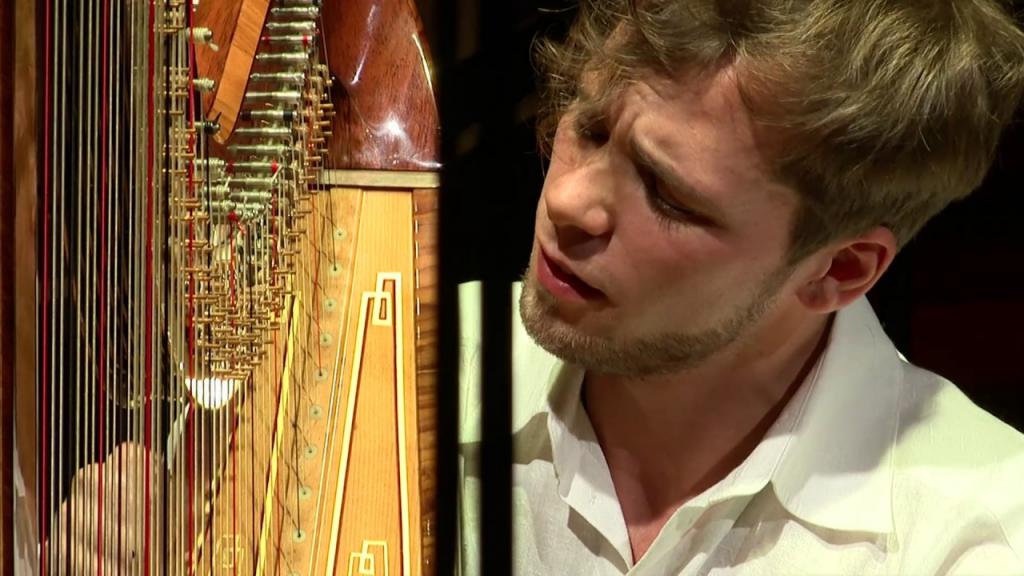 Петербургский музыкант совершил пеший поход по Швейцарии с 50-килограммовой арфой: по пути он останавливался и давал благотворительные концерты