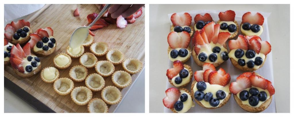 Мини кексы с воздушным кремом и ягодами, которые можно отправлять в рот целиком: рецепт