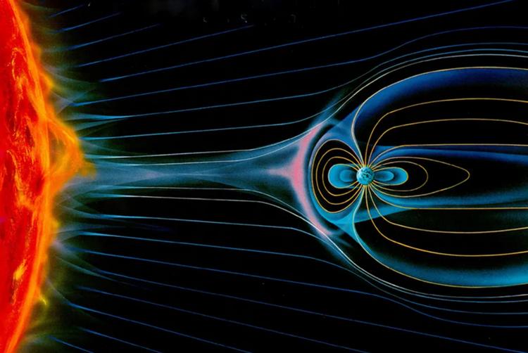 Ученые обнаружили странную пульсацию, прошедшую через магнитное поле Земли без какого либо очевидного источника 