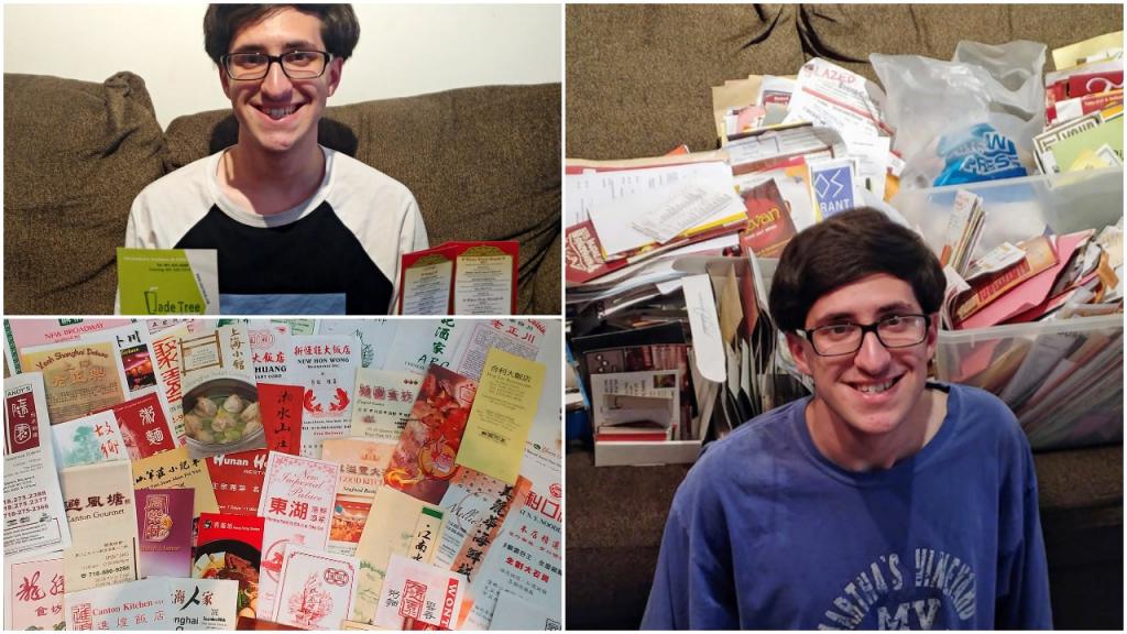 «Я не знаю, что с этим делать!»: студент собрал необычную коллекцию из 6 000 меню ресторанчиков «на вынос»