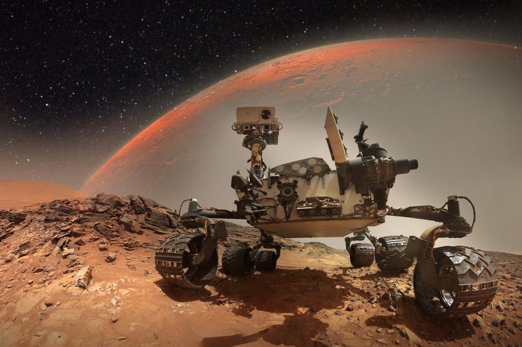 Марсоход Curiosity начал поиск условий, которые могли поддерживать древнюю микробную жизнь